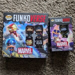 Funkoverse Marvel Base Game + Expansion